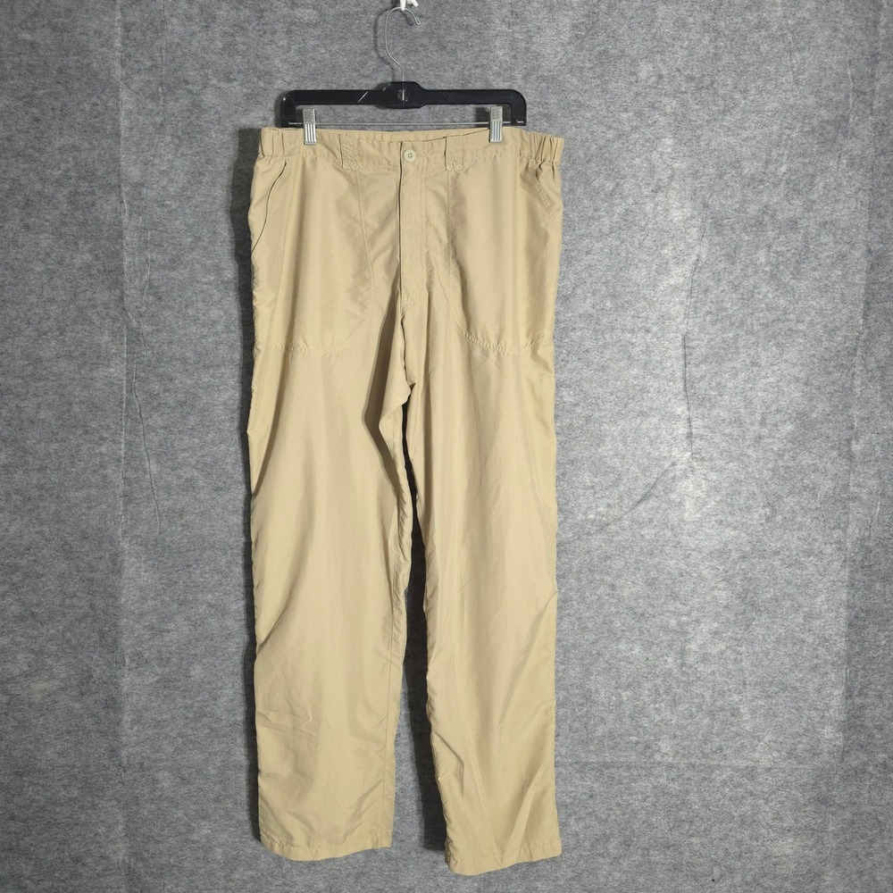 Patagonia Gi III Pants Mens XL Tan Hiking Outdoor 56250S5 Nylon Blend‎ Straight
